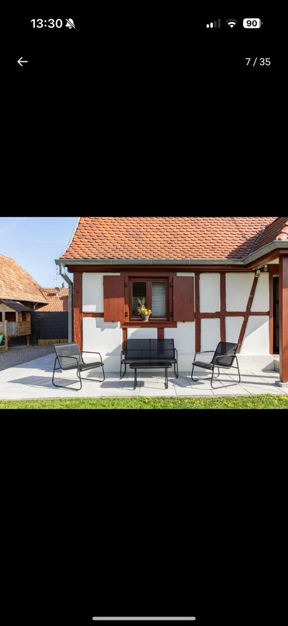 Urschenheim Gite Chez L'Oncle Paul מראה חיצוני תמונה